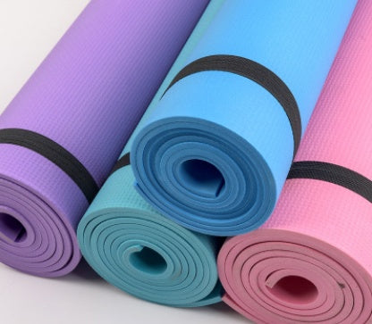 FlexMat™ Premium Yoga & Fitness Mat — Available in 4mm & 6mm
