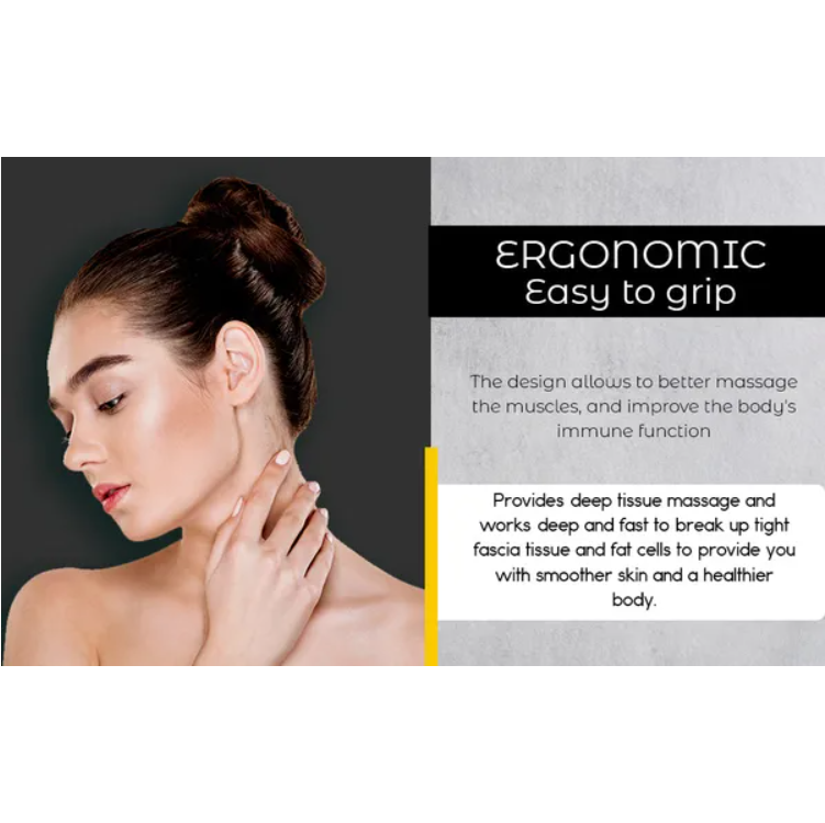 RollEase™ Body Massager – Manual Rolling Muscle Massager for Everyday Comfort