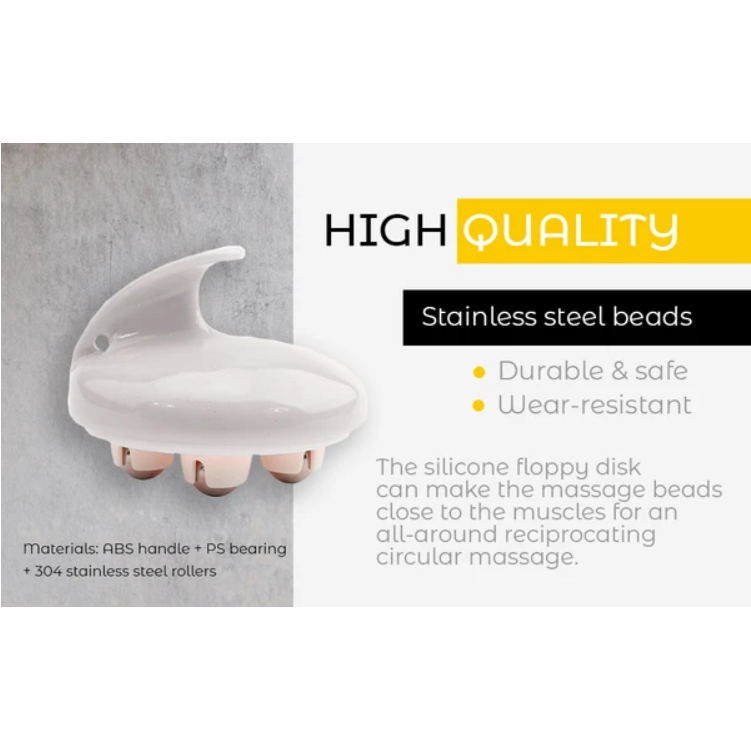 RollEase™ Body Massager – Manual Rolling Muscle Massager for Everyday Comfort