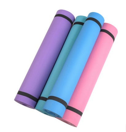 FlexMat™ Premium Yoga & Fitness Mat — Available in 4mm & 6mm
