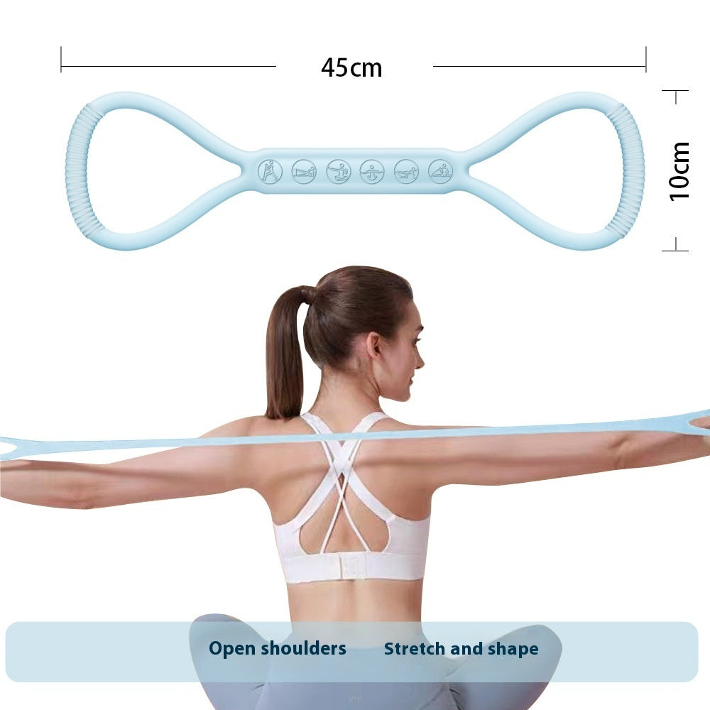 Figure 8 Resistance Band for Full Body Workout – Stretch Strap for Strength & Toning