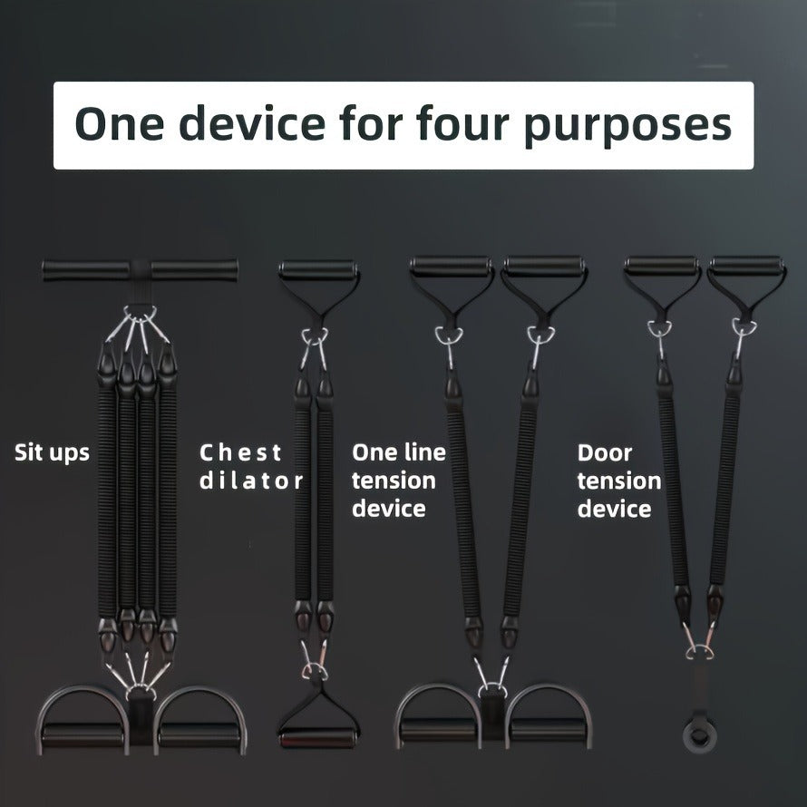 TotalFit™ Resistance Training Set — Bands with Pedals & Handles