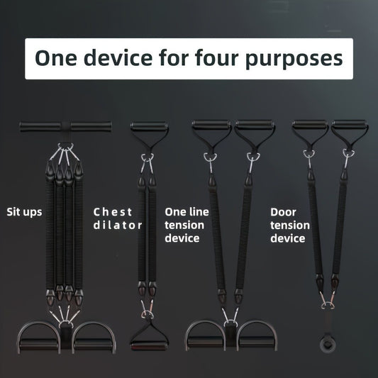 TotalFit™ Resistance Training Set — Bands with Pedals & Handles